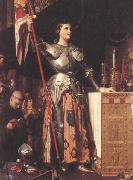 Jean Auguste Dominique Ingres Joan of Arc at the Coronation of Charles VII in Reims Cathedral (mk45) china oil painting reproduction